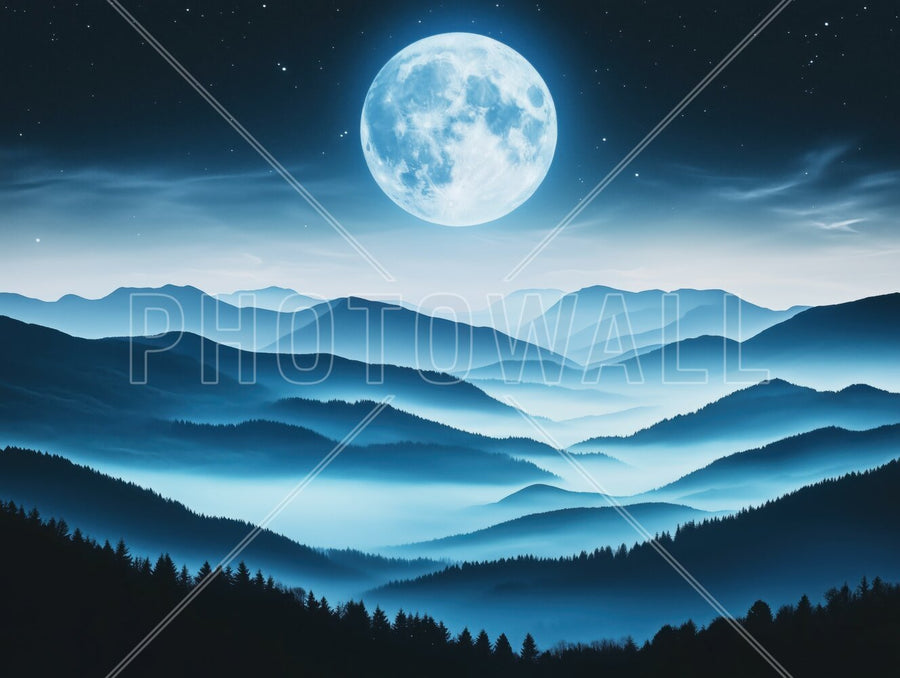 PHOTOWALL / Beautiful Moon (e94982)