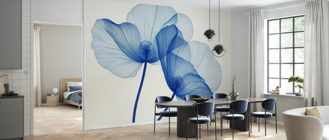 PHOTOWALL / Blue Flowers (e94991)