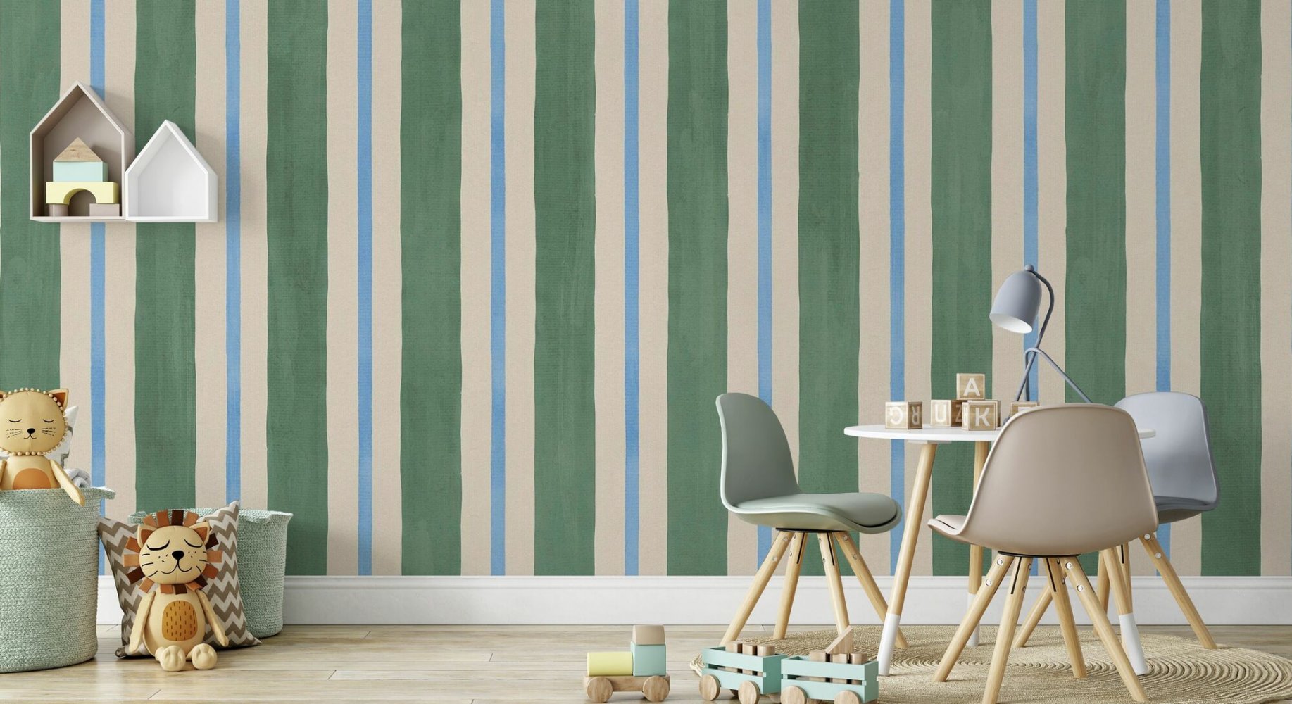 PHOTOWALL / Charlie Stripe VI (e95035) | 輸入壁紙専門店 WALPA