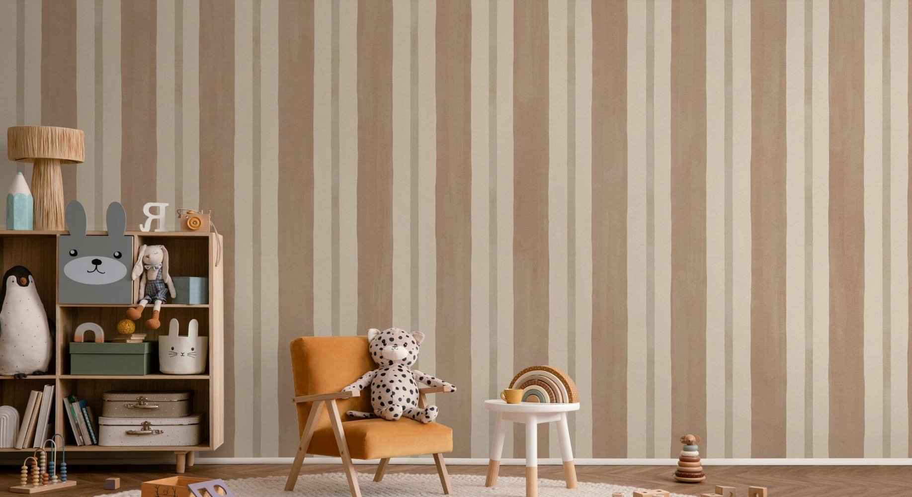 PHOTOWALL / Charlie Stripe IV (e95036) | 輸入壁紙専門店 WALPA