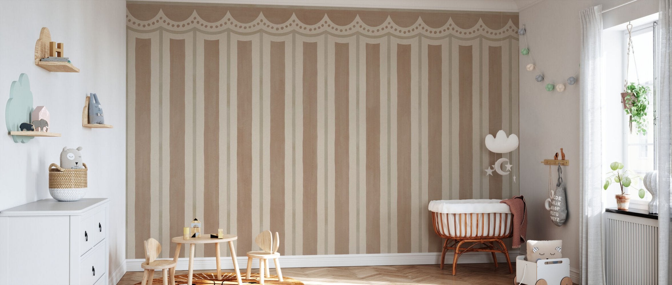 PHOTOWALL / Charlie Stripe IV (e95036) | 輸入壁紙専門店 WALPA