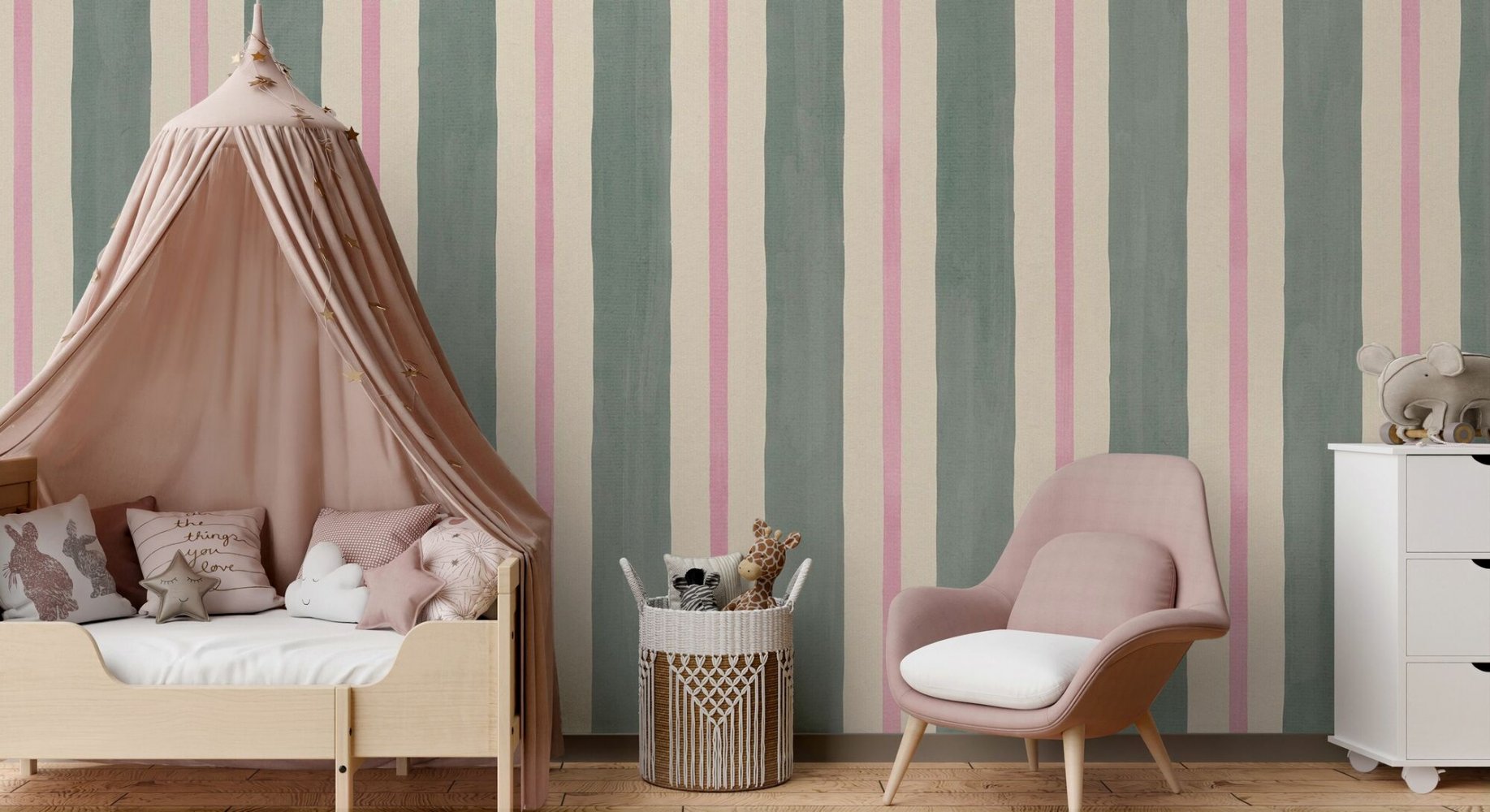 PHOTOWALL / Charlie Stripe VIII (e95038) | 輸入壁紙専門店 WALPA