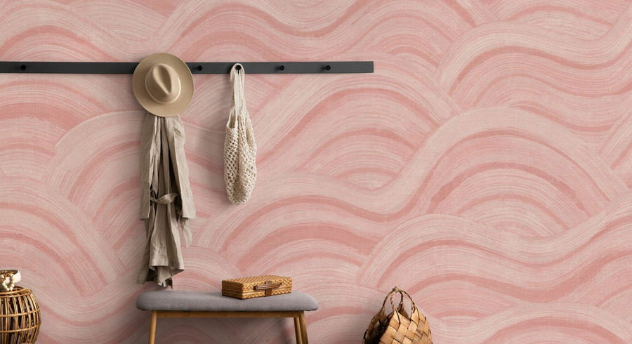 PHOTOWALL / Ocean Eyes - Pastel Pink (e95053)