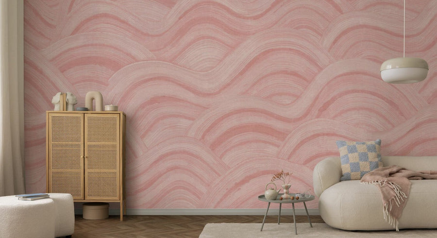 PHOTOWALL / Ocean Eyes - Pastel Pink (e95053)