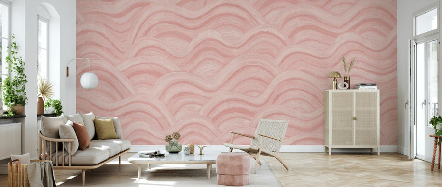 PHOTOWALL / Ocean Eyes - Pastel Pink (e95053)