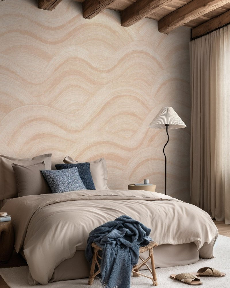 PHOTOWALL / Ocean Eyes - Light Beige (e95054)
