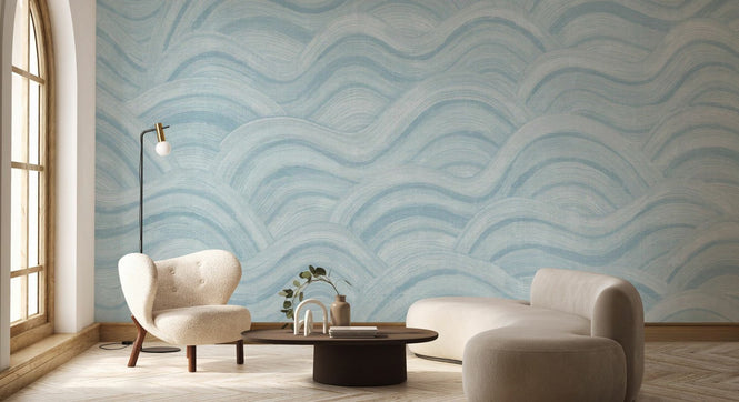 PHOTOWALL / Ocean Eyes - Light Sky Blue (e95058)