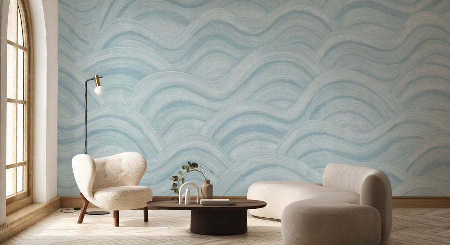 PHOTOWALL / Ocean Eyes - Light Sky Blue (e95058)