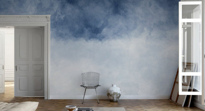 PHOTOWALL / Dual Tone Watercolor - Celestial Wave Fusion (e95073)