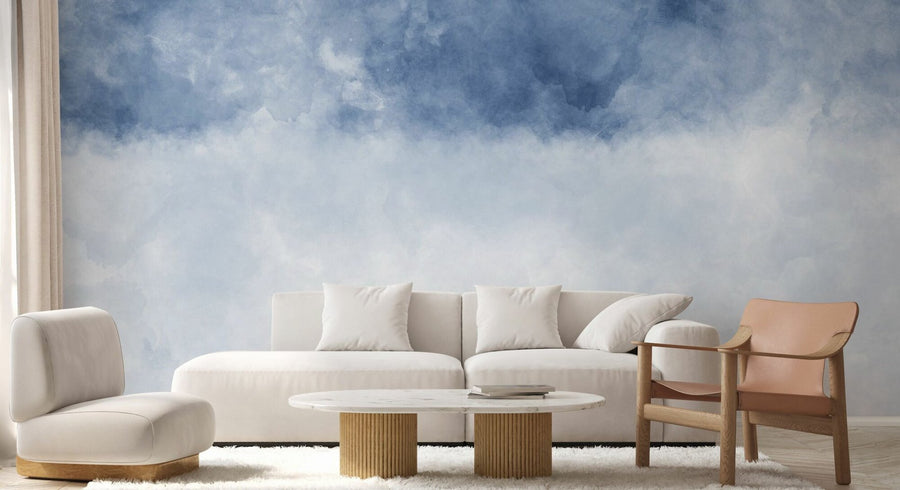 PHOTOWALL / Dual Tone Watercolor - Celestial Wave Fusion (e95073)
