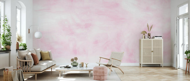 PHOTOWALL / Abstract Watercolor Strokes - Raspberry Swirl (e95074)
