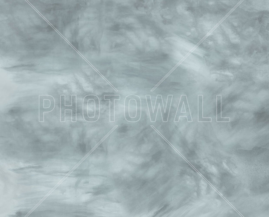 PHOTOWALL / Abstract Watercolor Strokes - Cold Blue Steel (e95077)