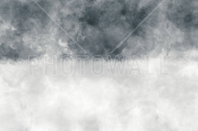 PHOTOWALL / Dual Tone Watercolor - Soft Onyx Silk Fusion (e95079)