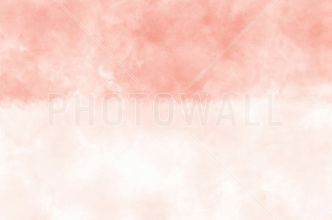 PHOTOWALL / Dual Tone Watercolor - Tangerine Cotton Fusion (e95080)