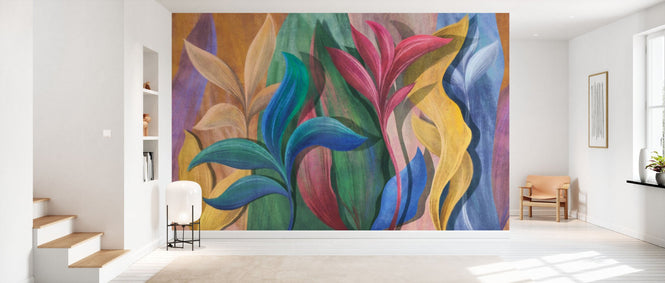 PHOTOWALL / Big Colored Leaves (e95091)
