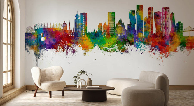 PHOTOWALL / Vancouver Canada Skyline (e95121)