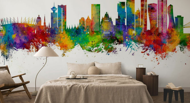 PHOTOWALL / Vancouver Canada Skyline (e95121)