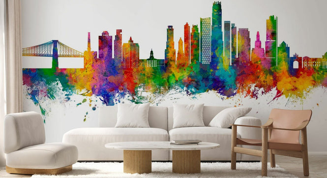 PHOTOWALL / Brooklyn New York Skyline (e95122)