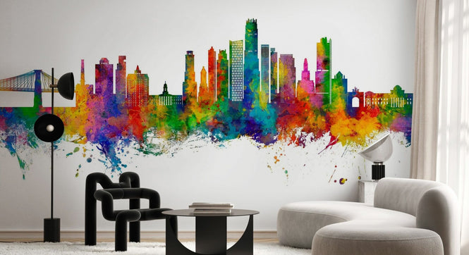 PHOTOWALL / Brooklyn New York Skyline (e95122)