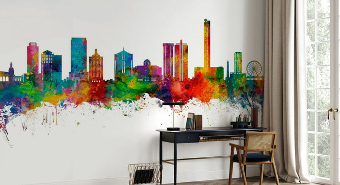 PHOTOWALL / Atlantic City New Jersey Skyline (e95123)