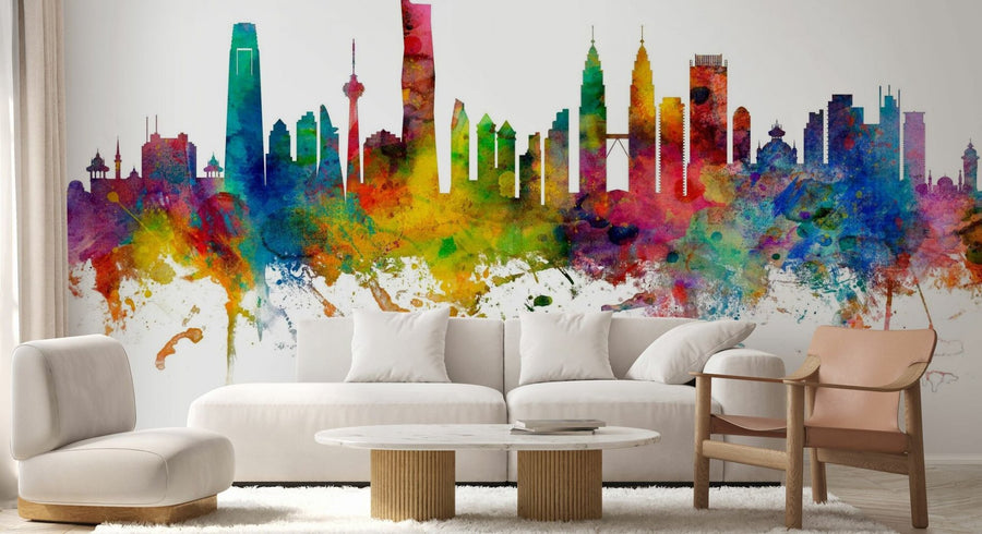 PHOTOWALL / Kuala Lumpur Malaysia Skyline (e95124)