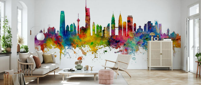 PHOTOWALL / Kuala Lumpur Malaysia Skyline (e95124)