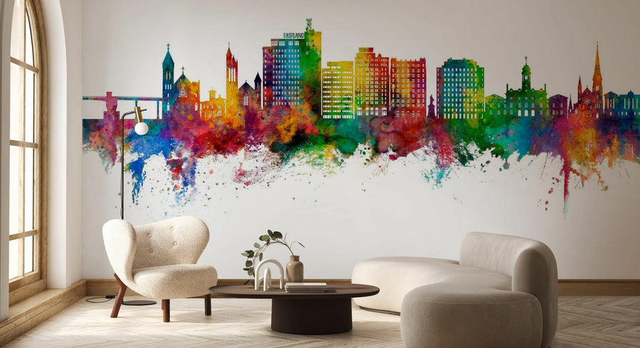 PHOTOWALL / Portland Maine Skyline (e95127)