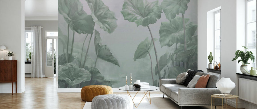 PHOTOWALL / Leafy Lagoon Cool Green (e95128)