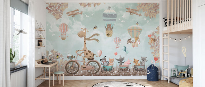 PHOTOWALL / Adventure On A Bicycle Green (e95210)