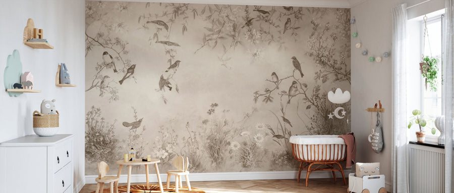 PHOTOWALL / Meadow - Beige (e95211)