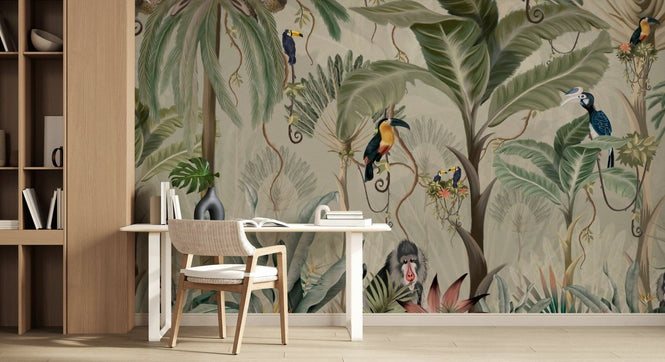 PHOTOWALL / Exotic Jungle - Green (e95212)