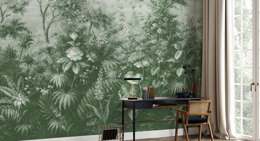 PHOTOWALL / Deific Botanica - Green (e95216)