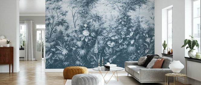 PHOTOWALL / Deific Botanica - Blue (e95217)