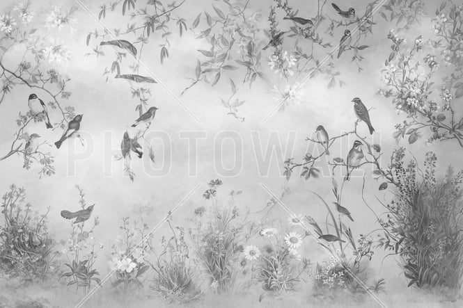 PHOTOWALL / Meadow - BW (e95221)
