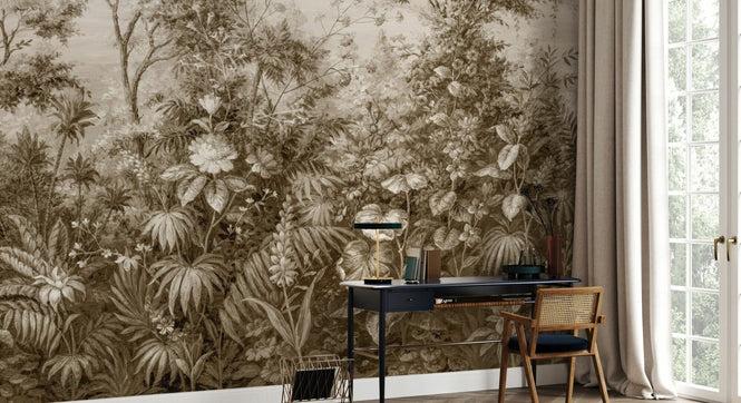 PHOTOWALL / Deific Botanica - Beige (e95223)