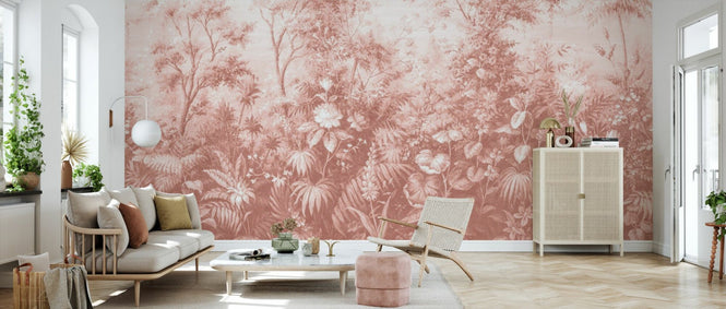 PHOTOWALL / Deific Botanica - Pink (e95228)