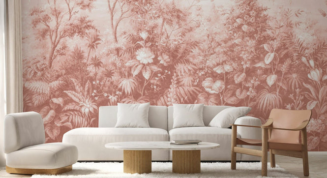 PHOTOWALL / Deific Botanica - Pink (e95228)