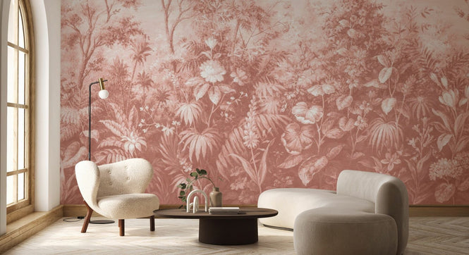 PHOTOWALL / Deific Botanica - Pink (e95228)