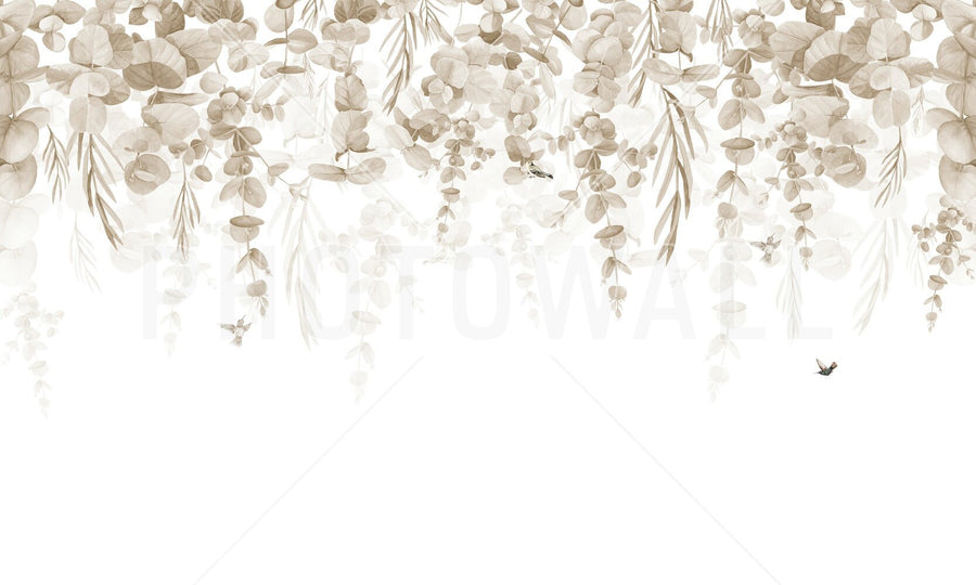PHOTOWALL / Greenery Drape - Beige (e95232)