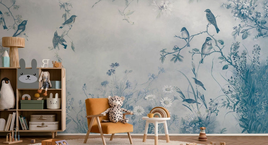 PHOTOWALL / Meadow - Blue (e95236)