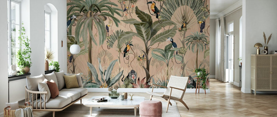 PHOTOWALL / Exotic Jungle - Sand (e95241)