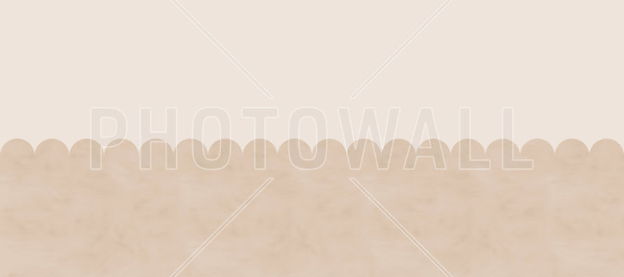 PHOTOWALL / Scallops - Beige (e95273)