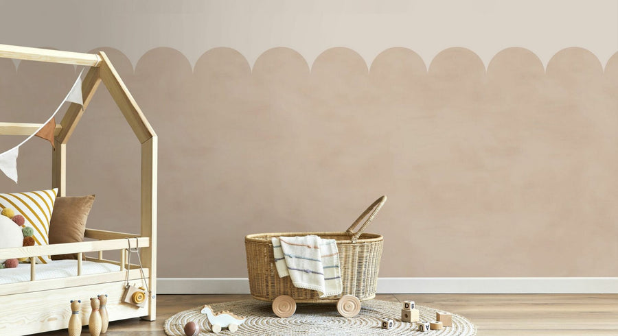 PHOTOWALL / Scallops - Beige (e95273)