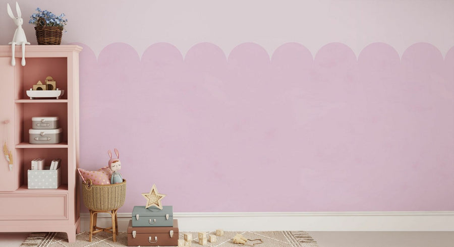 PHOTOWALL / Scallops - Purple (e95276)