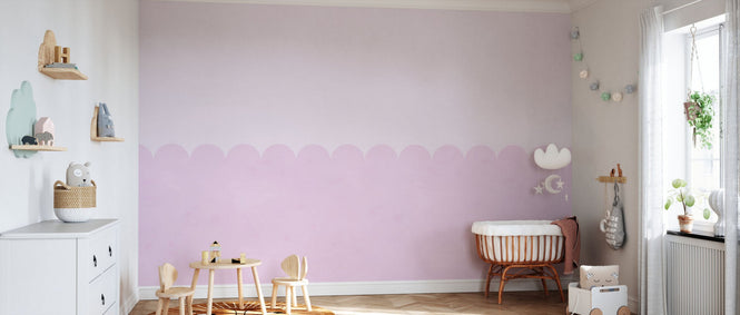 PHOTOWALL / Scallops - Purple (e95276)