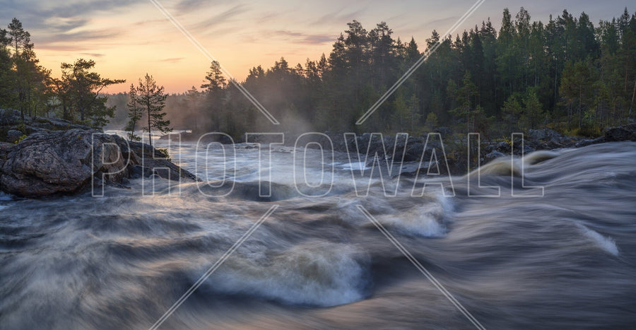 PHOTOWALL / Voxnan River at Dawn (e95292)
