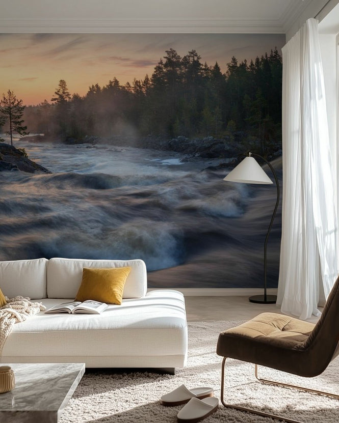 PHOTOWALL / Voxnan River at Dawn (e95292)