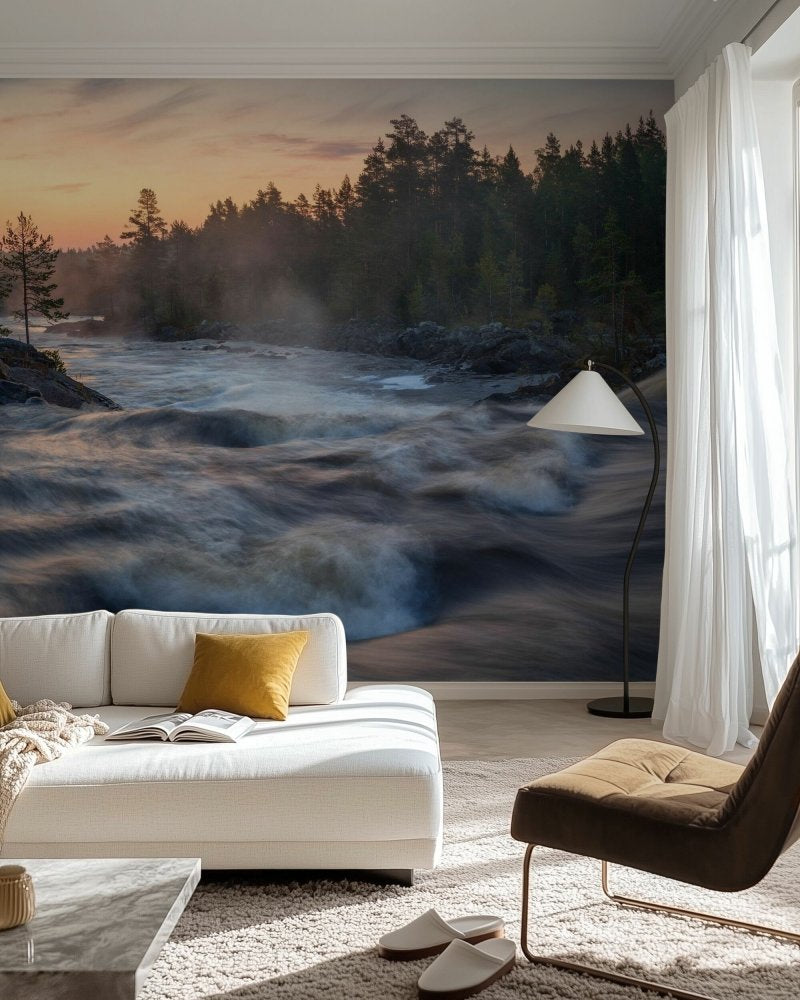 PHOTOWALL / Voxnan River at Dawn (e95292)