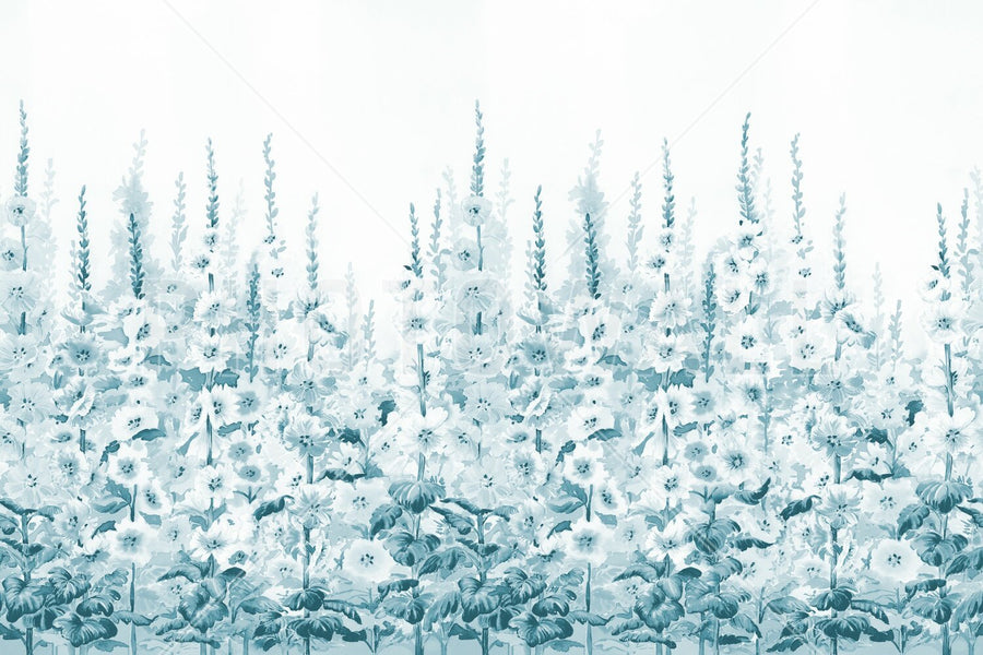 PHOTOWALL / Blooming Delphinium Flowers - Blue (e95328)