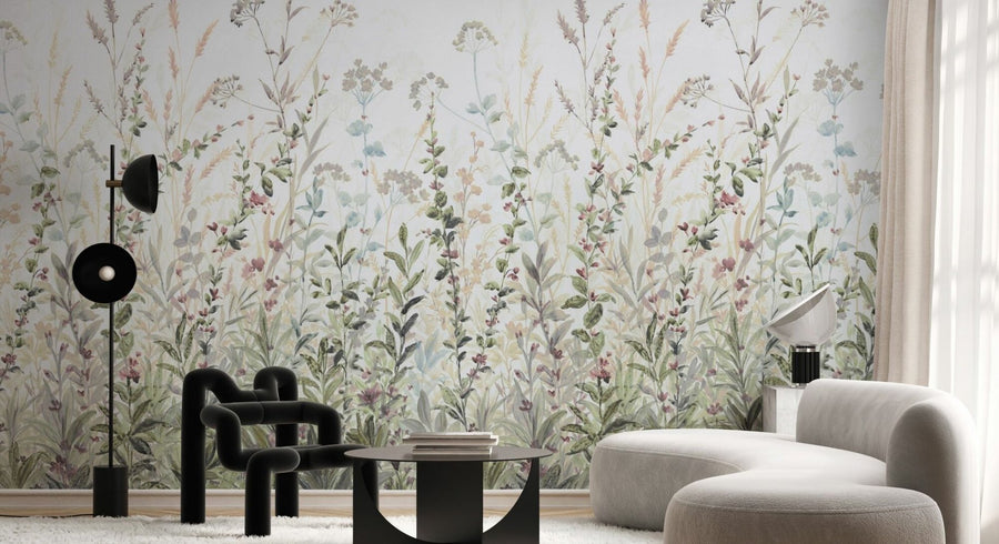 PHOTOWALL / Field of Flower Blossoms (e95329)